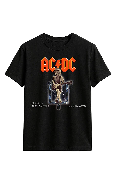 Polera - AC/DC - Flick of the switch