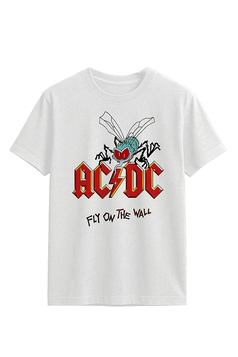 Polera - AC/DC - Fly on the wall