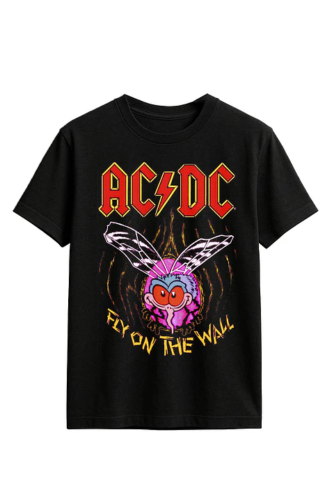 Polera - AC/DC - Fly on the wall