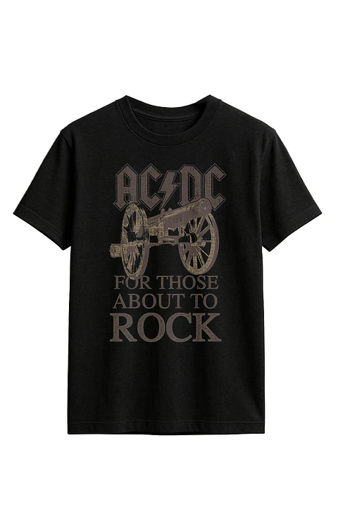 Polera - AC/DC - For Those About to Rock