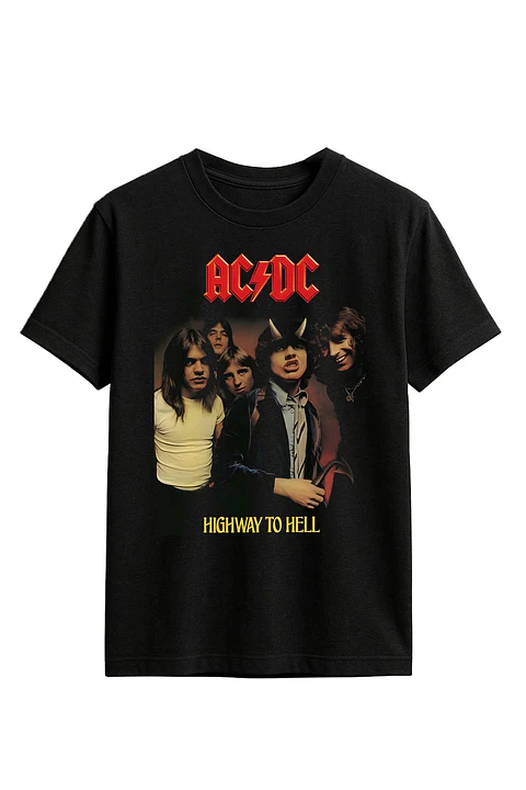 Polera - AC/DC - Highway to hell