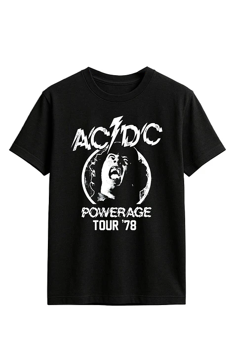 Polera - AC/DC - POWERAGE TOUR '78