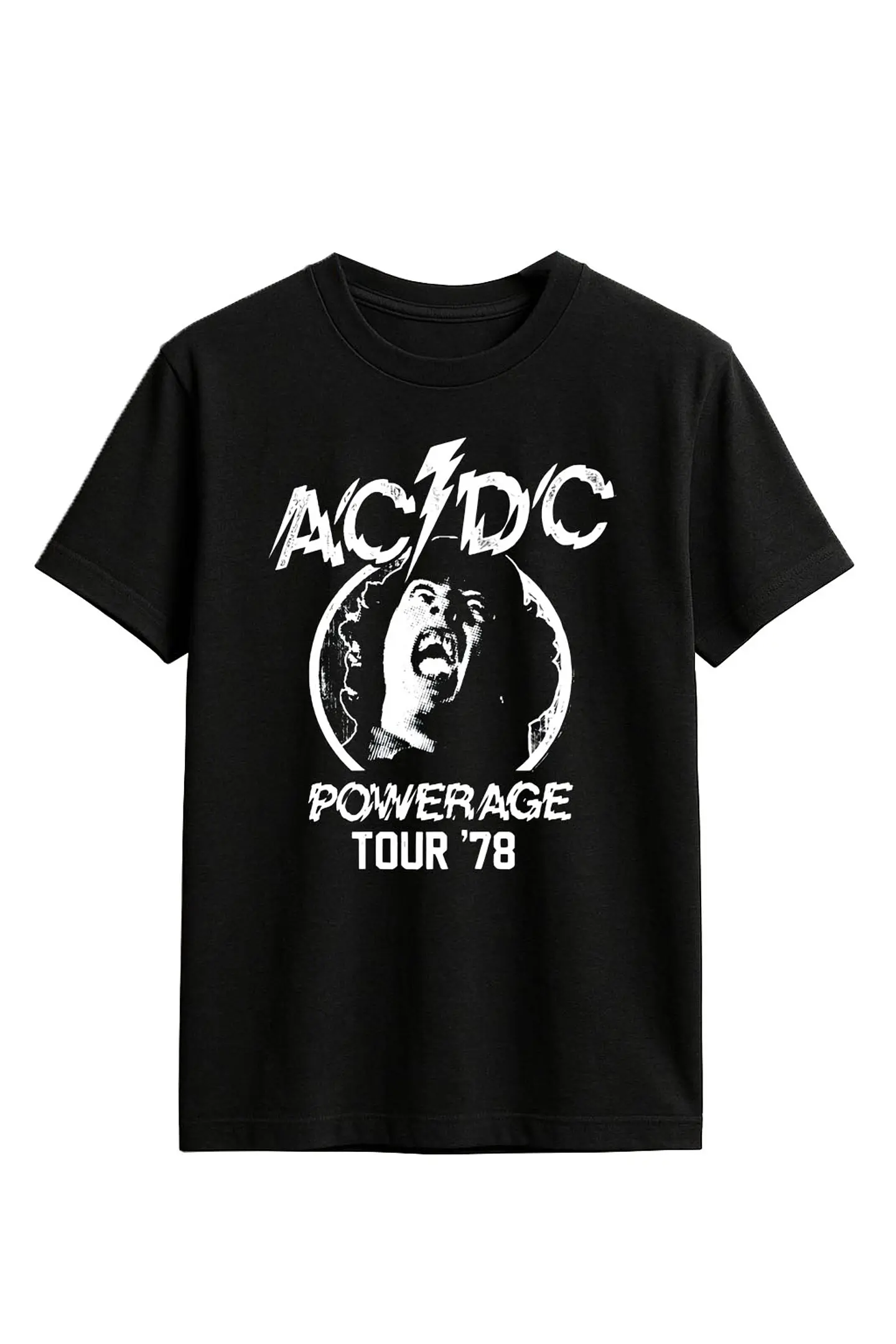 Polera - AC/DC - POWERAGE TOUR '78 1