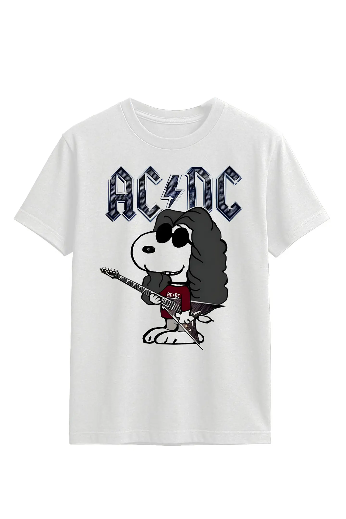 Polera - AC/DC - Snoopy 1