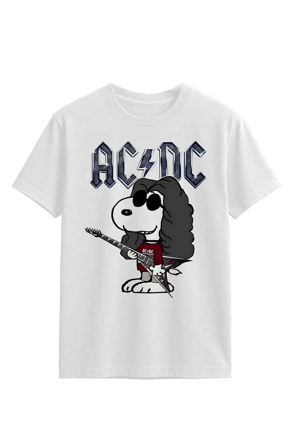 Polera - AC/DC - Snoopy 1