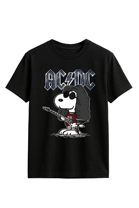 Polera - AC/DC - Snoopy