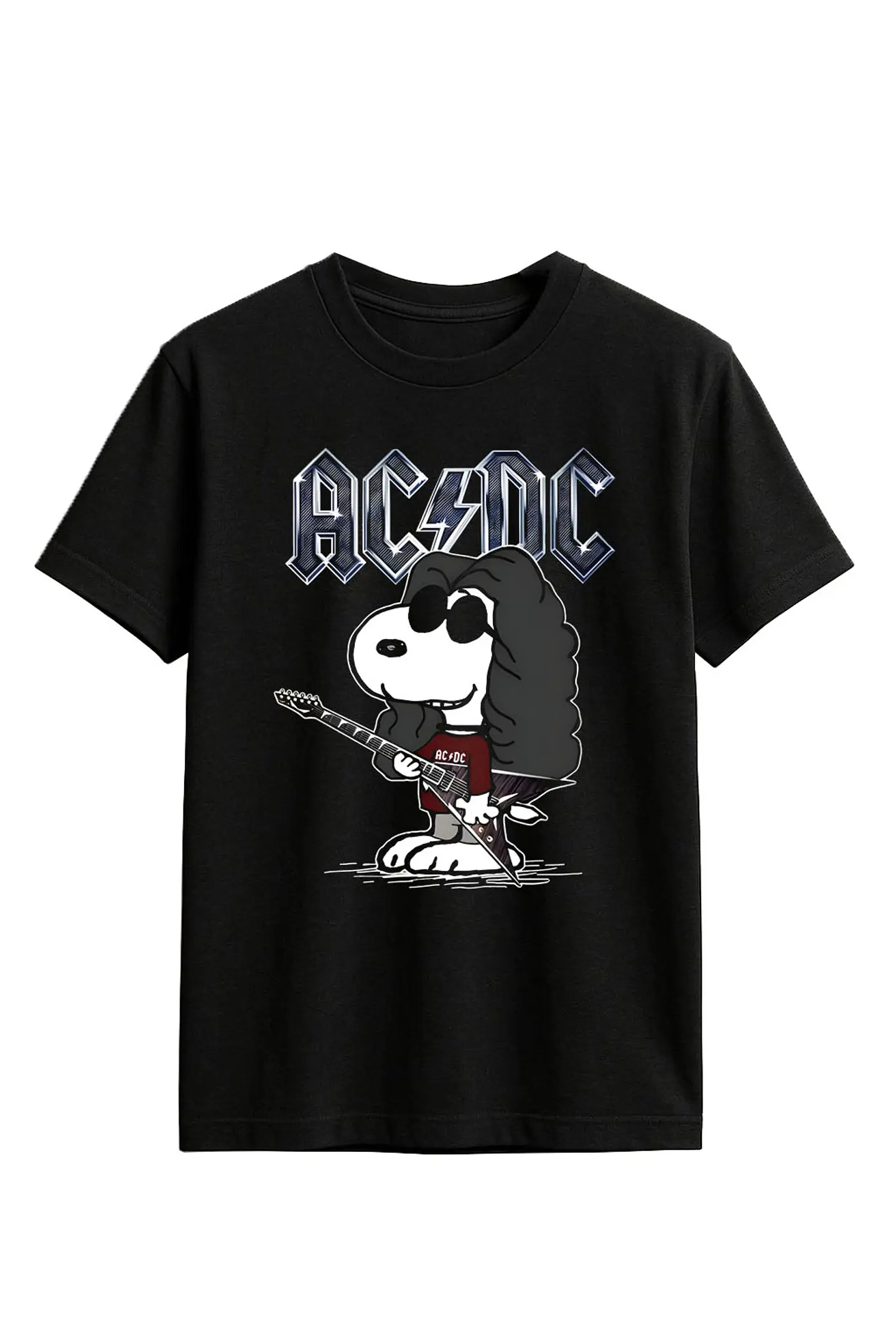 Polera - AC/DC - Snoopy 1