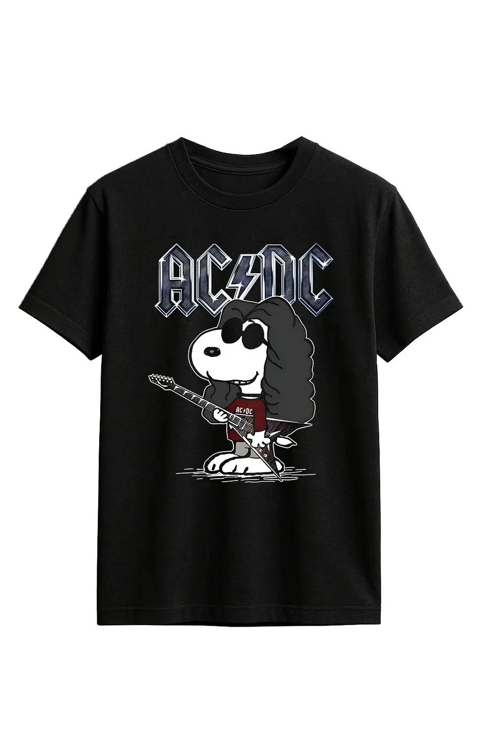 Polera - AC/DC - Snoopy 1