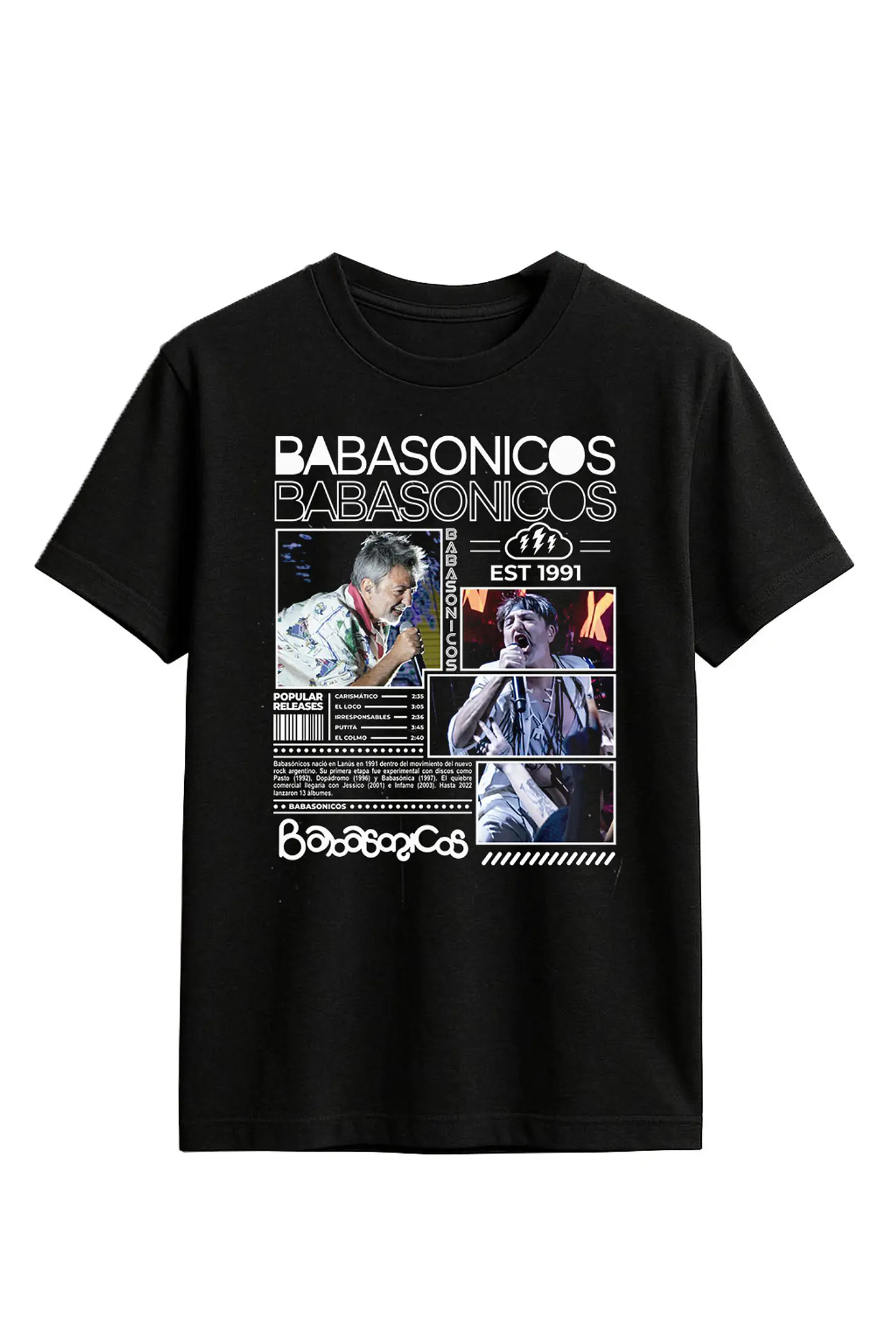 Polera - Babasónicos 1