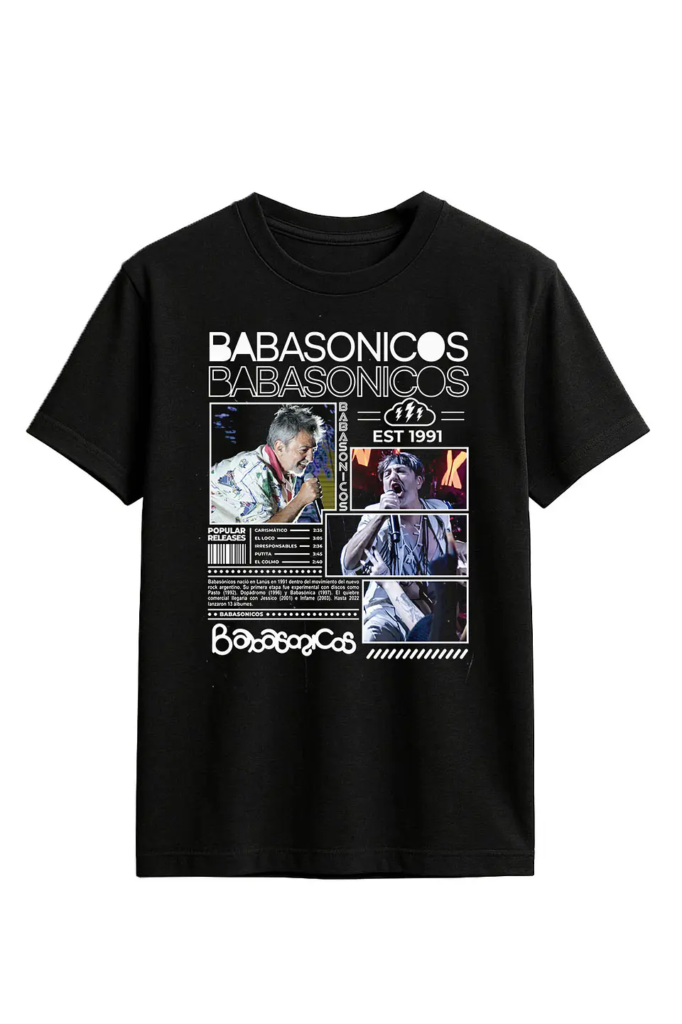 Polera - Babasónicos 1