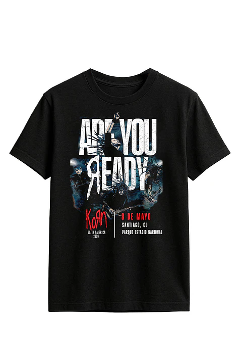 Polera - Korn - Are You Ready