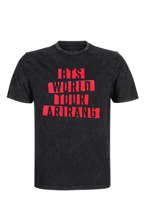 Polera - BTS Arirang - Acid Wash
