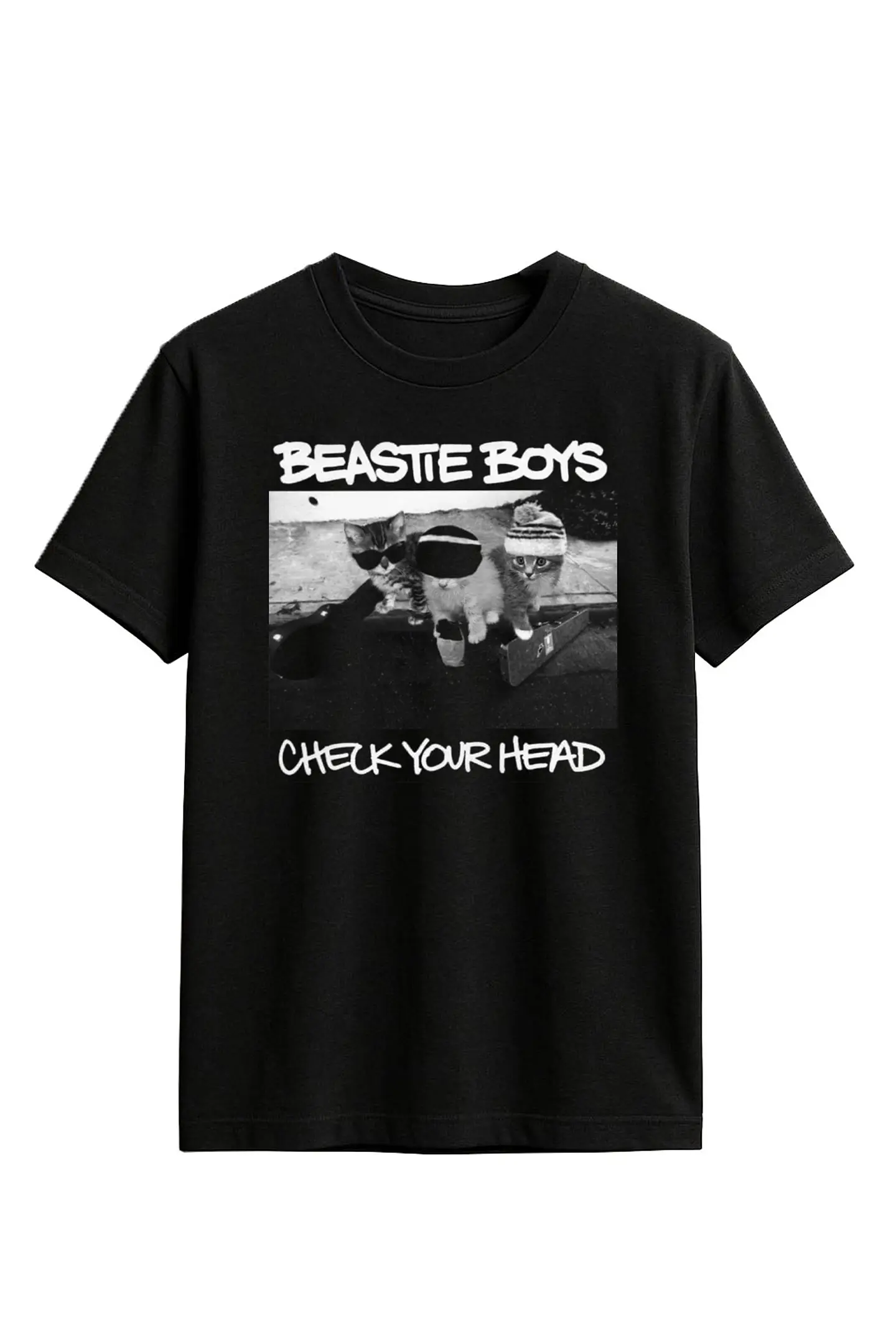 Polera - Gato Beastie Boys - Check Your Head 1