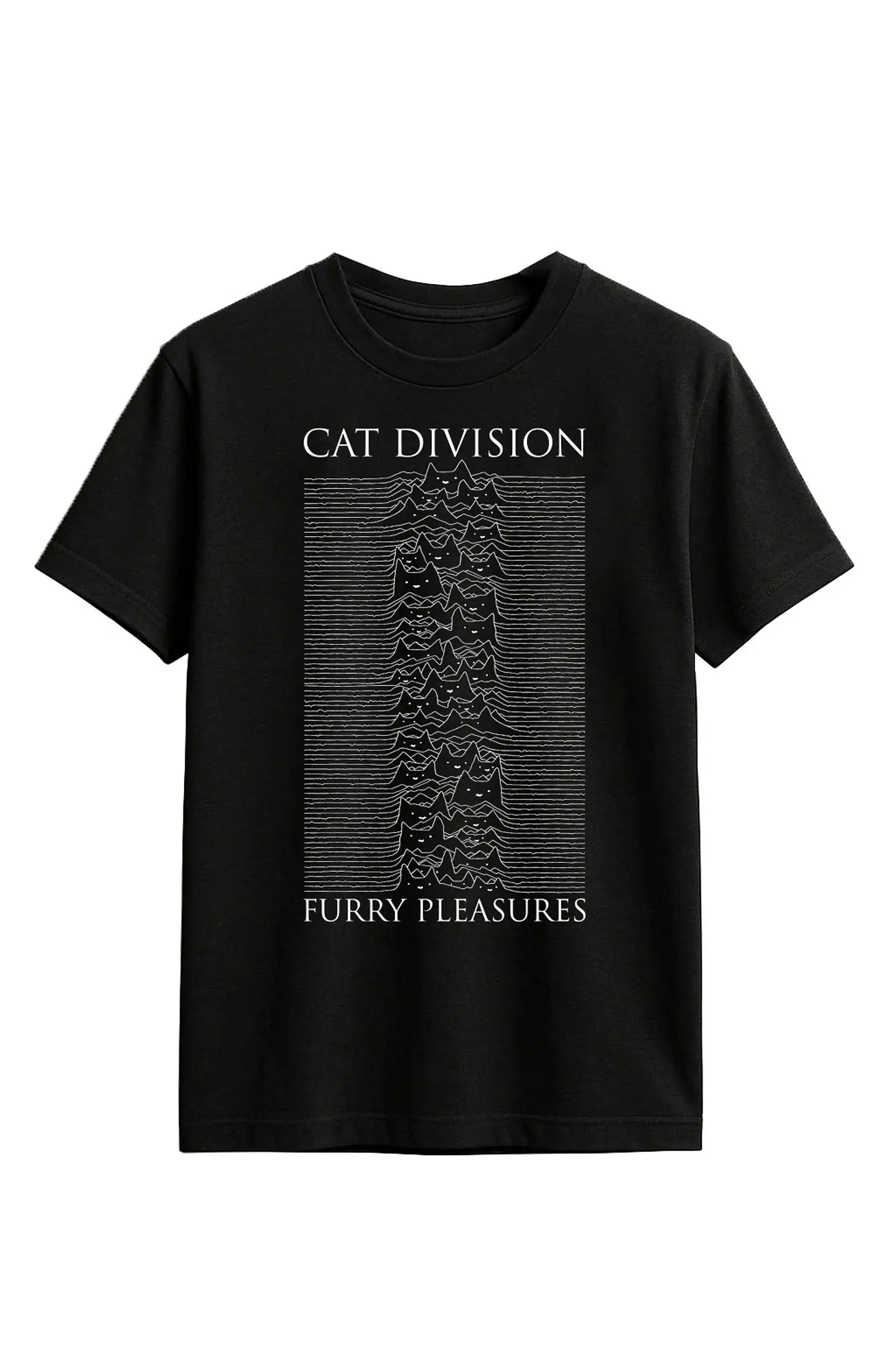 Polera - Cat Division - Unknown Pleasures 1