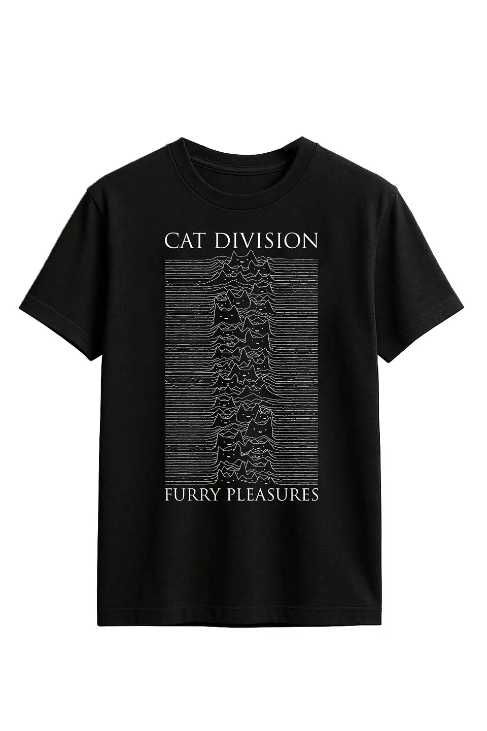 Polera - Cat Division - Unknown Pleasures 1
