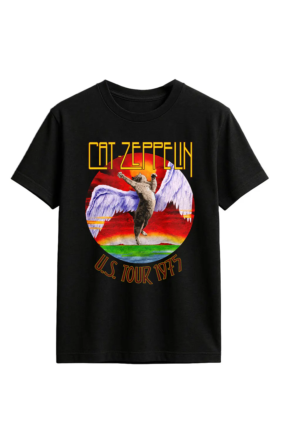 Polera - Cat Zeppelin - U.S. Tour 1975 1