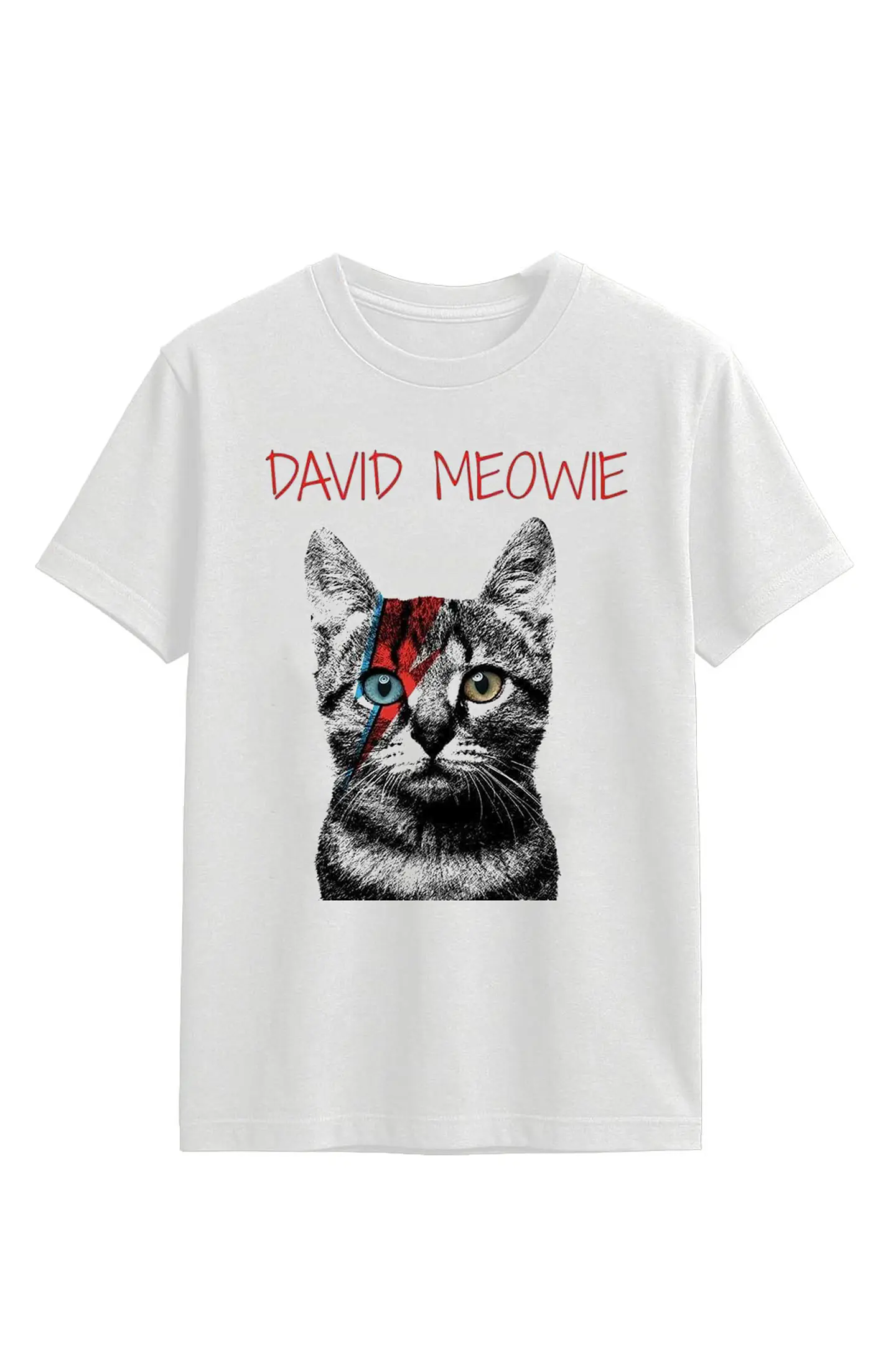 Polera - David Meowie - Gato 1
