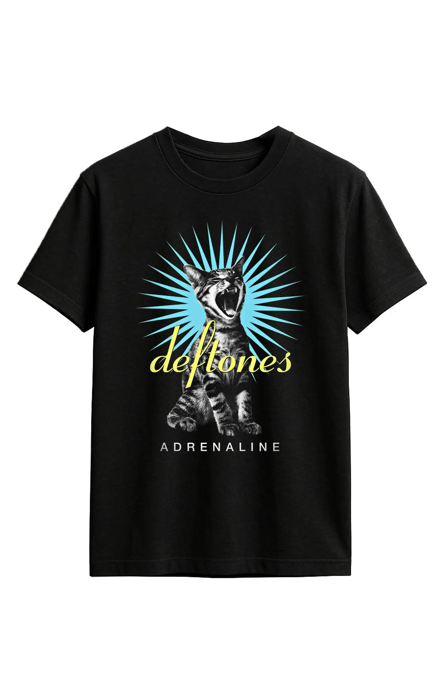 Polera - Deftones Adrenaline - Gato 1