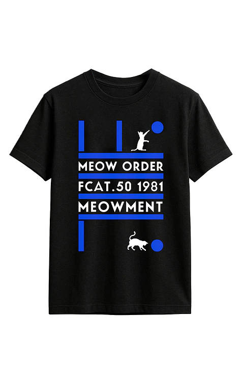 Polera - New Order - Gato