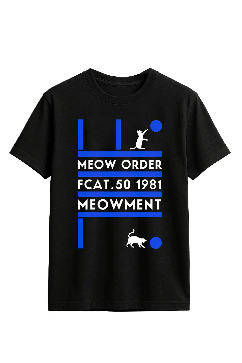 Polera - New Order - Gato 1