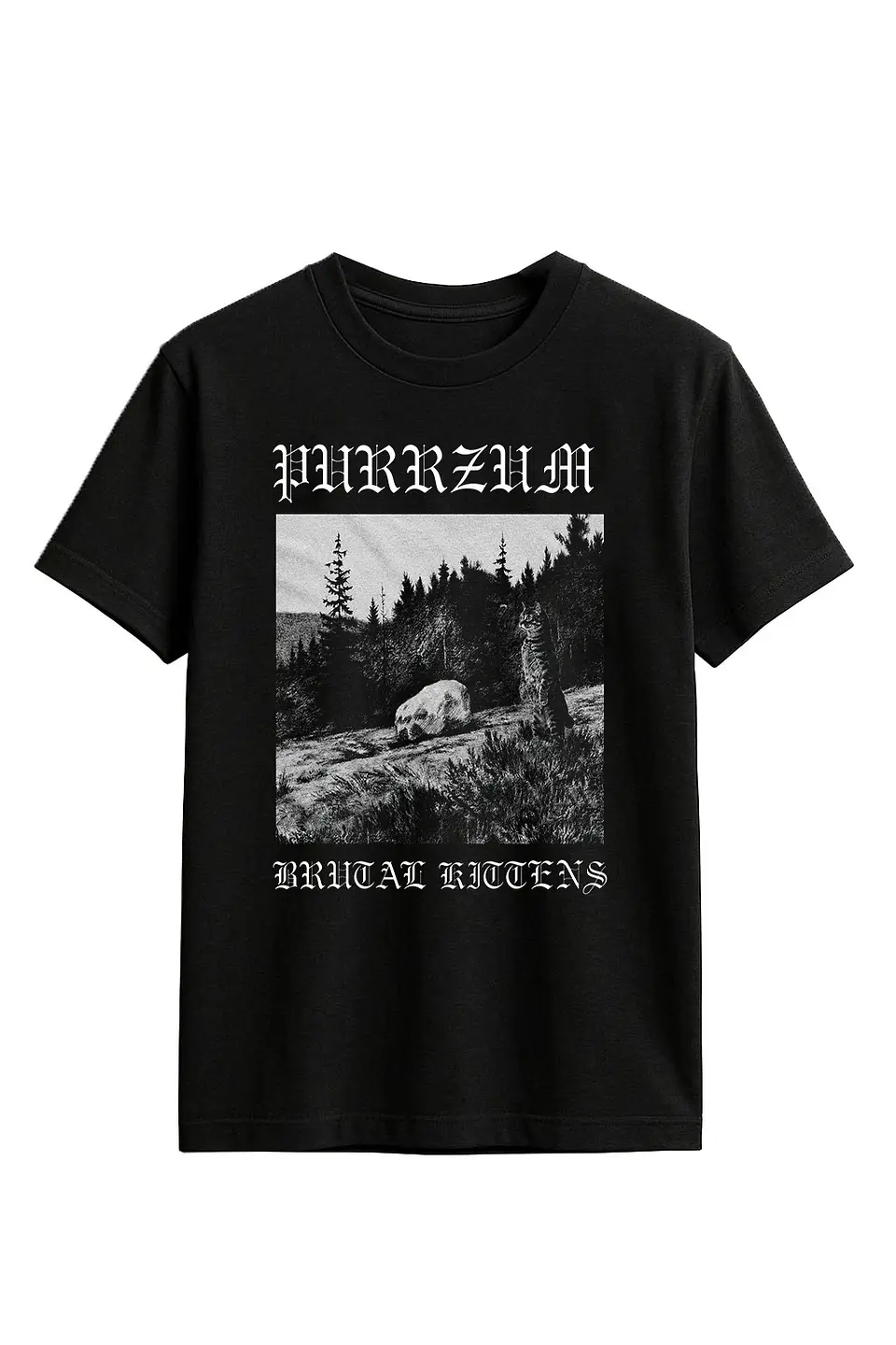 Polera - Purrzum Gato - Burzum 1