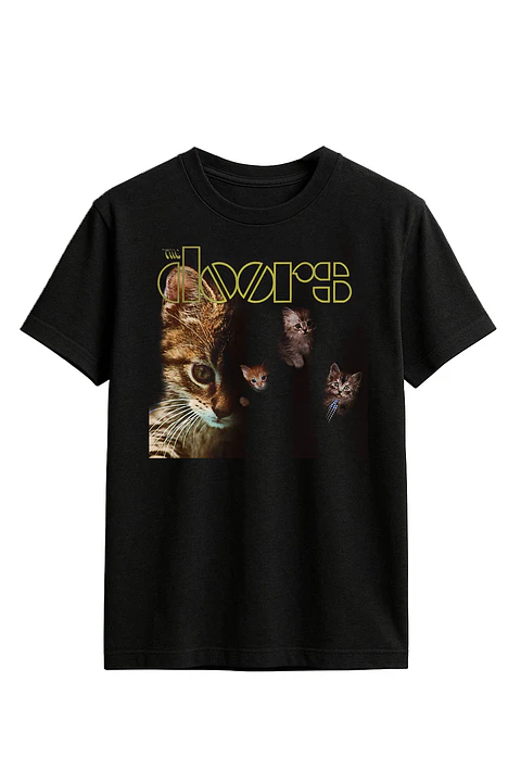 Polera - The Doors - Gato