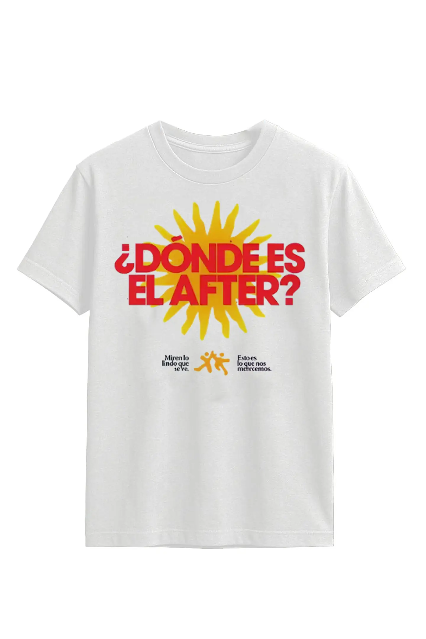 Rawayana - Donde es el After? Tour - Polera Blanca 1