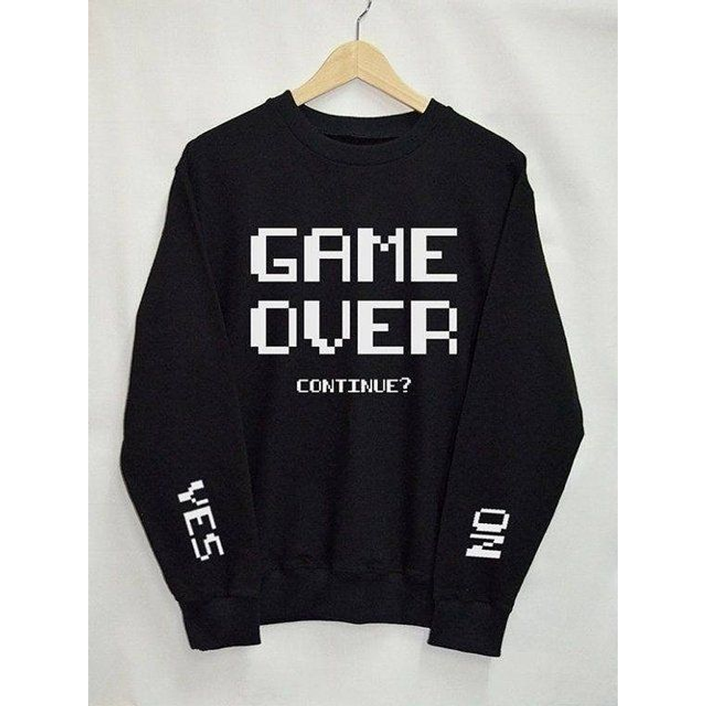 PULLOVER GAME OVER 