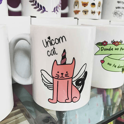 Tazón Unicorn Cat