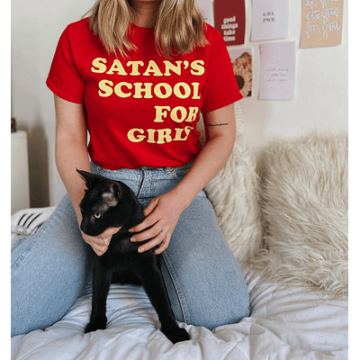 Polera Satan School 