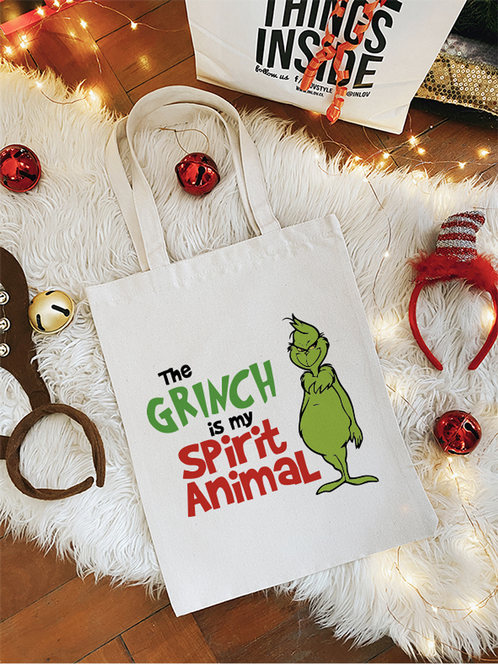 Totebag Grinch 1