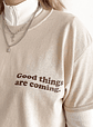 Polera Good things are coming - Miniatura 1