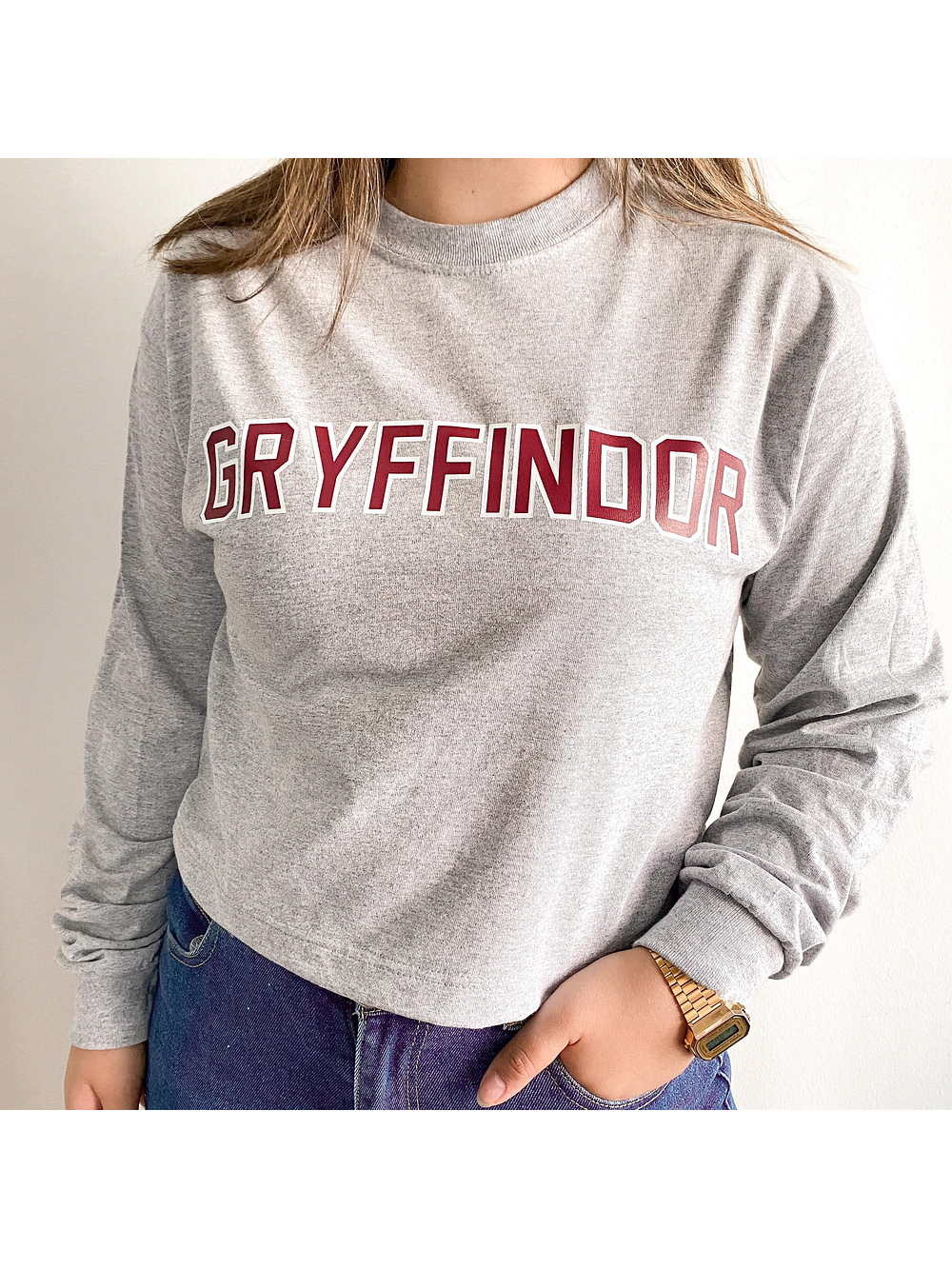 Top manga larga Gryffindor