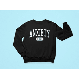 Pullover Anxiety High negro 