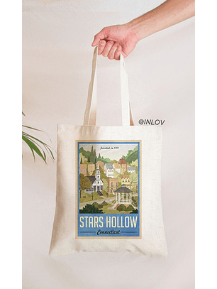 Totebag Gilmore Girls / Star Hollow