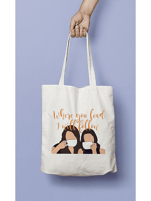 Totebag Gilmore Girls / Café