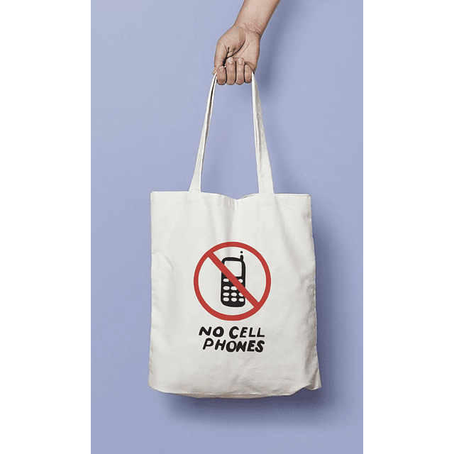 Totebag Gilmore girl / No cell phones