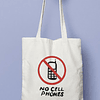 Totebag Gilmore girl / No cell phones