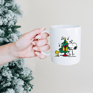 Tazón Snoopy árbolito