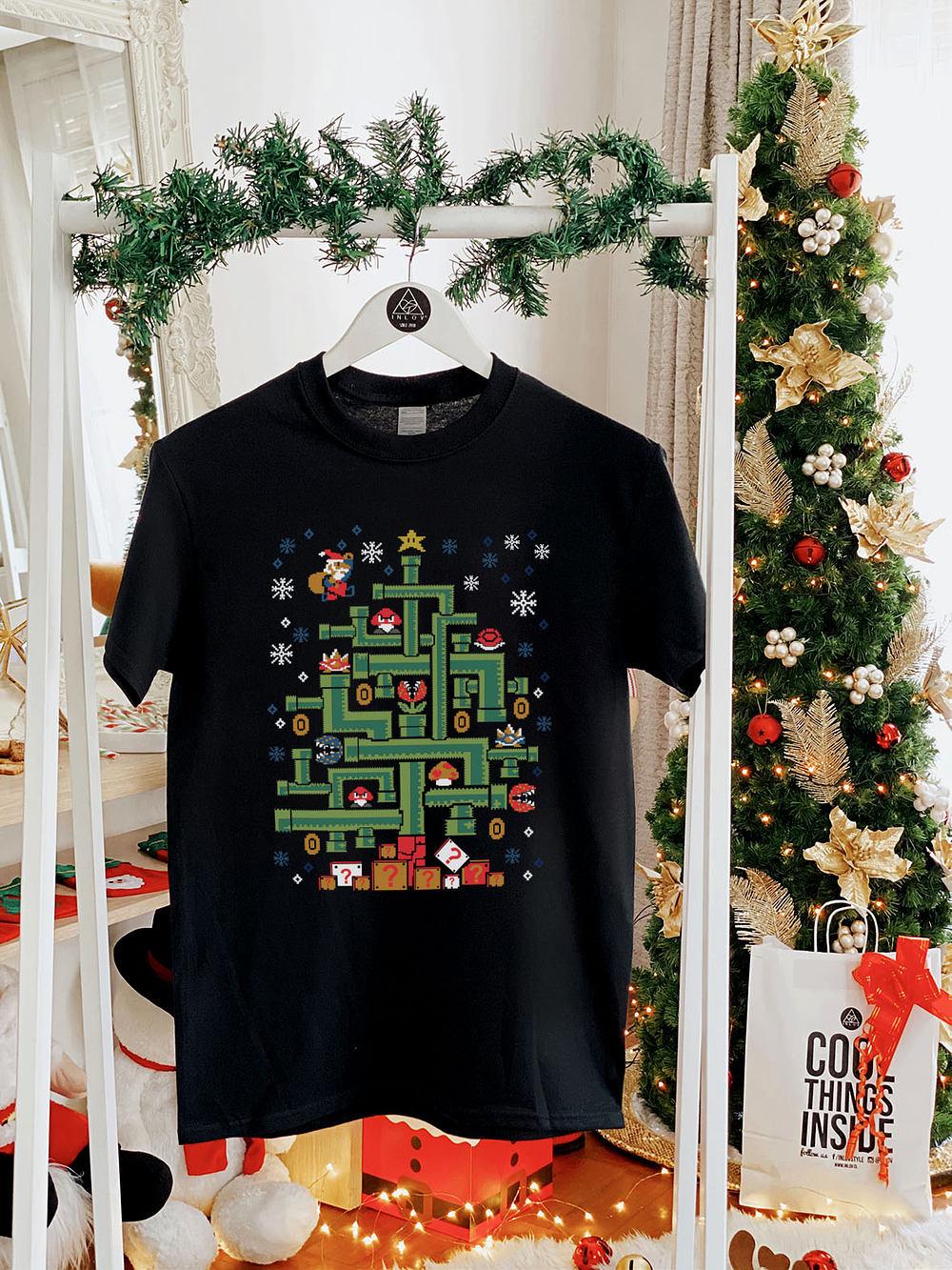 Polera Ugly Mario Bros 3