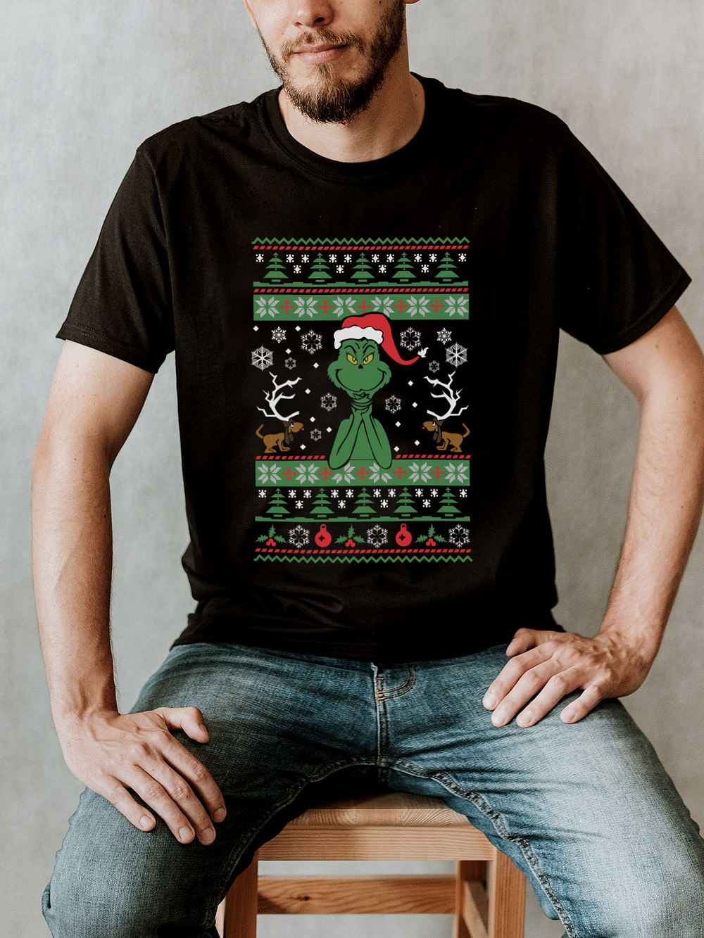 Polera Ugly Grinch 1