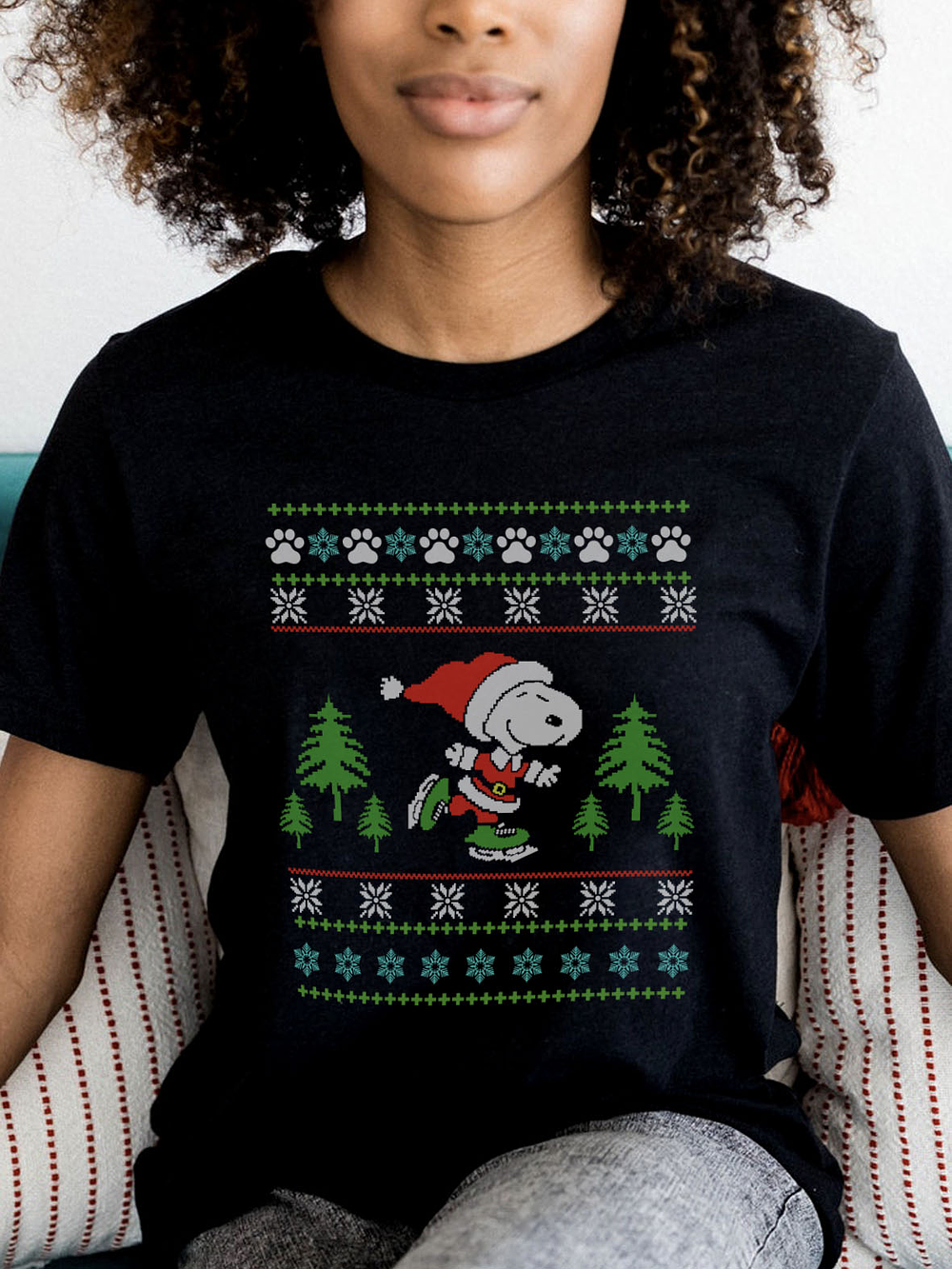 Polera ugly Snoopy 1