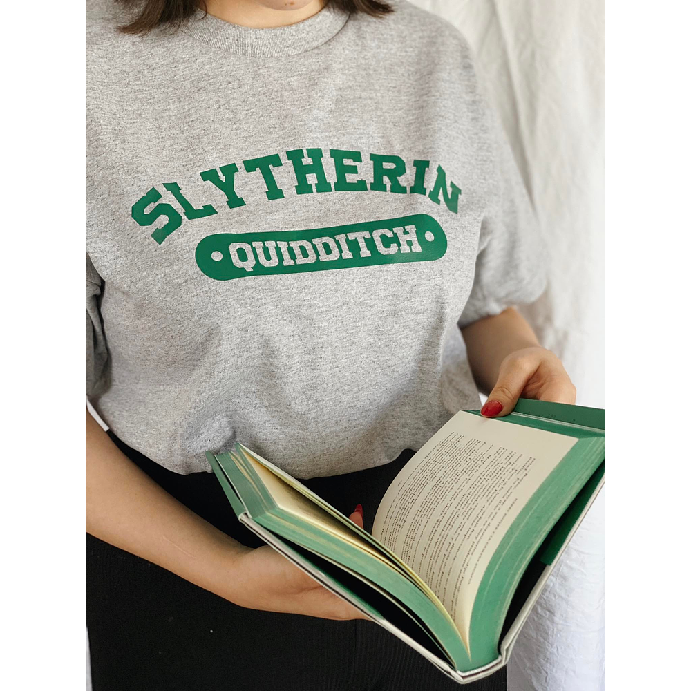 Polera Harry Potter / Slytherin Quidditch