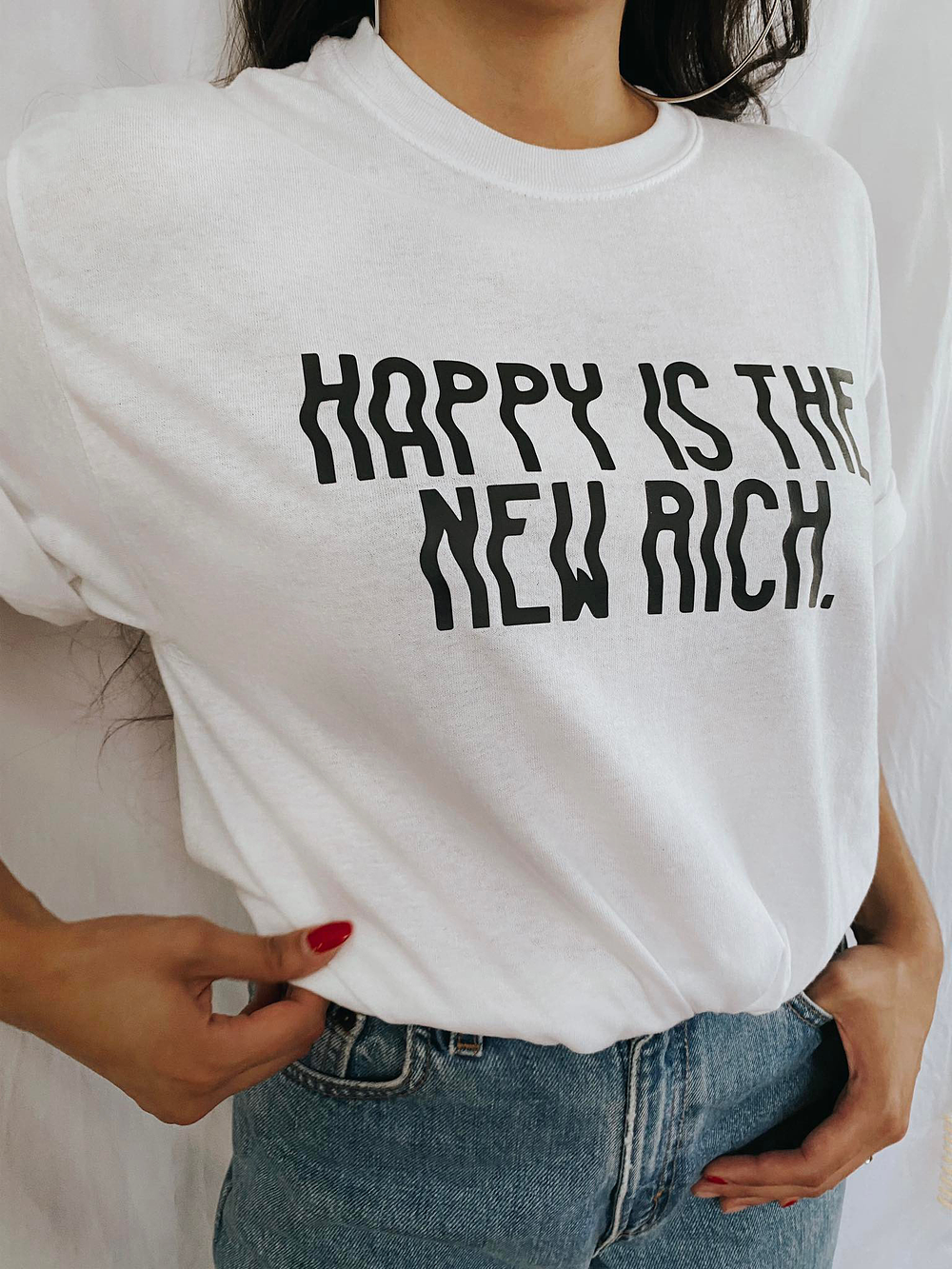 Polera Happy is The New Rich 1