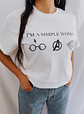 Polera I'm a Simple Woman - Miniatura 1