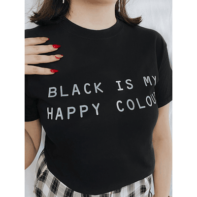 Polera Black is my happy colour