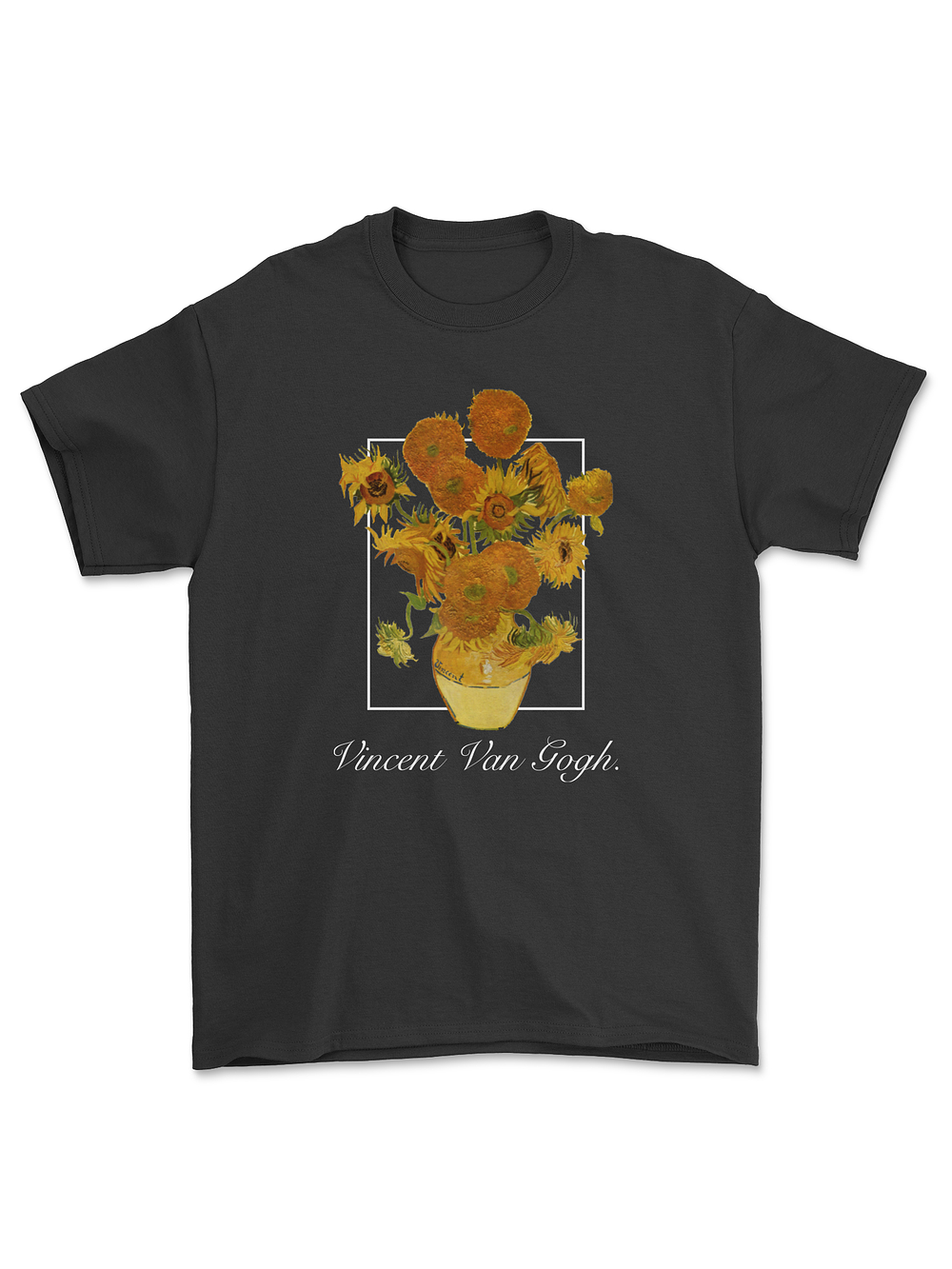 Polera Arte Girasoles Van gogh Premium 1