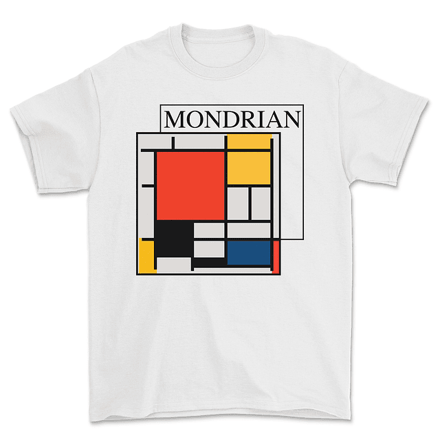 Polera Arte Mondrian Premium 