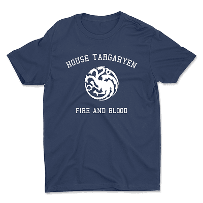 Polera GOT / Targaryen House - AZUL