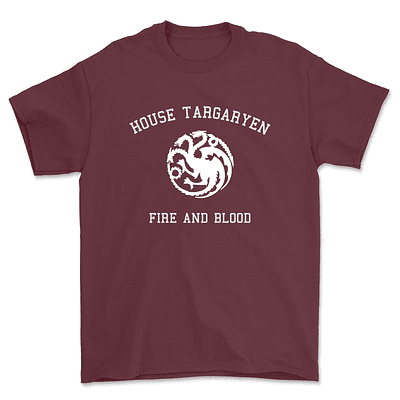 Polera GOT / Targaryen House - BURDEO